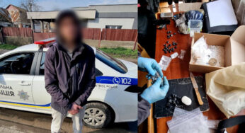 У Білій Церкві затримали драгдилера з амфетаміном та канабісом