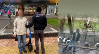 В Білій Церкві “за гарячим слідом” оперативники затримали крадія електросамокату 