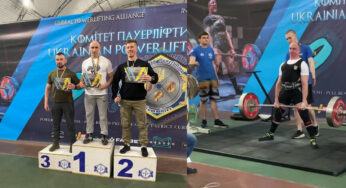 Поліцейський з Білої Церкви здобув першість на Чемпіонаті України з пауерліфтингу серед аматорів та професіоналів