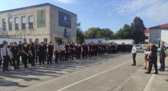 У поліцейських Білоцерківщини перевірили рівень підготовки: стріляли, бігали та демонстрували прийоми для самозахисту