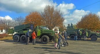 30 жовтня у Білій Церкві на Торговій площі буде проводитись виставка військової техніки з нагоди дня створення 72 ОМБр