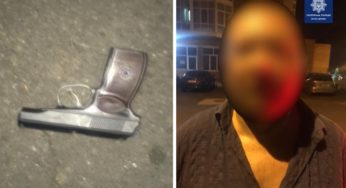 У Білій Церкві виявили чоловіка з предметом, схожим на пістолет