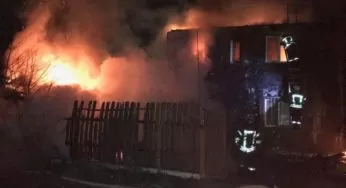 В Білій Церкві у ветерана АТО повністю згорів будинок (фото)