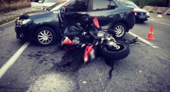 Смертельна ДТП у Білій Церкві: автомобіль зіткнувся з мотоциклом