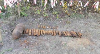 На Білоцерківщині знищили арсенал боєприпасів