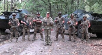 Командувач Об’єднаних сил ЗСУ Сергій Наєв привітав воїнів-розвідників із святом