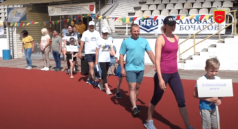 У Білій Церкві відбувся фестиваль активних, спортивних та завзятих родин – “Тато, мама, я – спортивна сім’я”