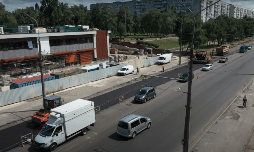 тролейбус на леваневського, тролейбуси на леваневського, ремонт дороги на леваневського,