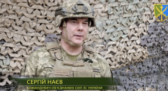 “Пишаюся силою духу мужніх захисників великої країни!”, – Сергій Наєв