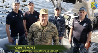 Командувач об’єднаних сил ЗСУ з нагоди Дня Військово-Морських Сил ЗСУ привітав бойових побратимів
