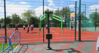 У Білій Церкві з’явився новий мультифункціональний спортивний майданчик