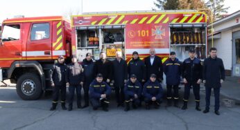 Біла Церква отримала сучасний пожежний автомобіль