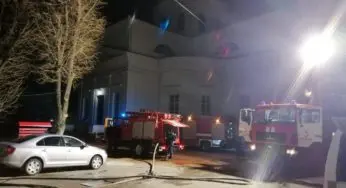 У Білій Церкві сталася пожежа у Спасо-Преображенському соборі