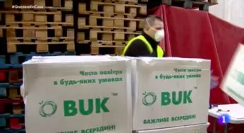 Іспанське ТБ показало українські респіратори, які заборонено вивозити (Фото, відео)