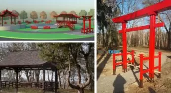 У Білій Церква на Острові Дитинства будують сквер у східному стилі