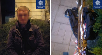 У Білій Церкві затримали злодія з накраденим