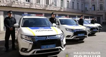 Патрульній поліції Білої Церкви передано вісім нових автівок